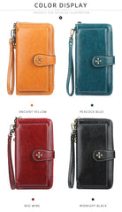 Caramel Crown Long Wallet