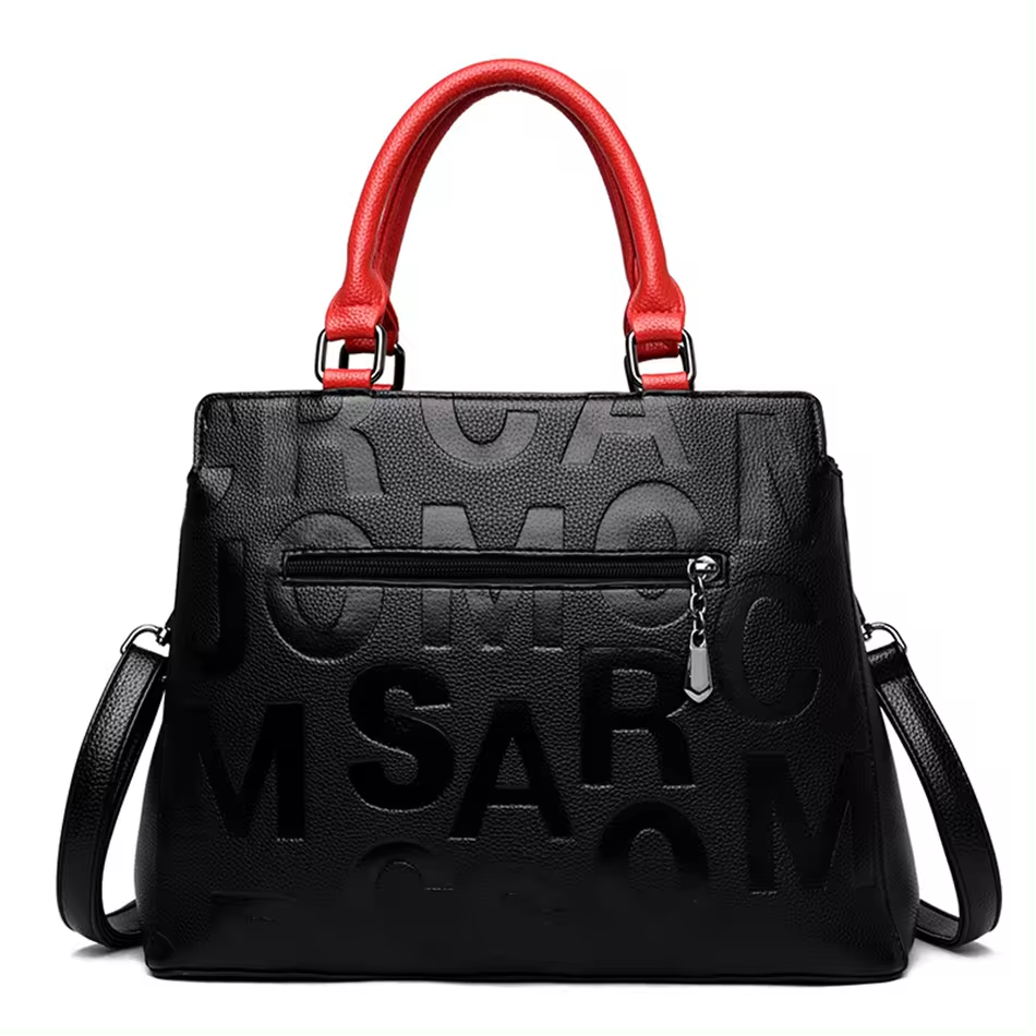 Midnight Muse Shoulderbag for Women 2024 Luxury Handbag Large Capacity Pu Leather Tote Bag